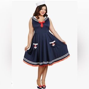 Womens Sailor Costume Plus Size